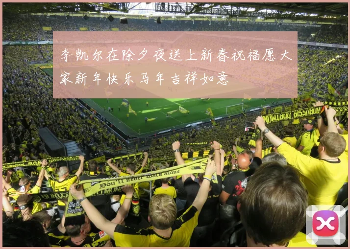 李凯尔在除夕夜送上新春祝福愿大家新年快乐马年吉祥如意